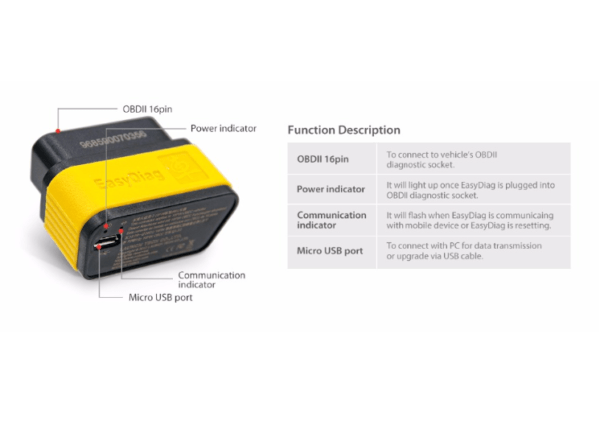 Launch EasyDiag 2.0 Bluetooth - imagine 4