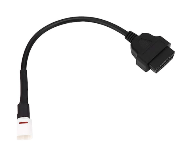 Cablu adaptor OBD II cu 4 pini pentru motociclete Yamaha FJR 1300 MT10 FZ10 XSR 900 XSR700 - imagine 3