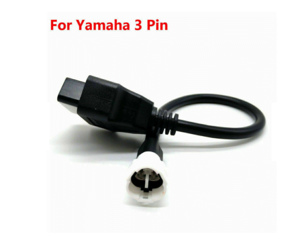 Cablu adaptor OBD II cu 3 pini pentru motociclete Yamaha - imagine 4