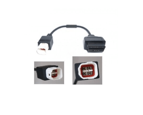Cablu adaptor OBD II cu 4 pini pentru motociclete Yamaha FJR 1300 MT10 FZ10 XSR 900 XSR700 - imagine 2